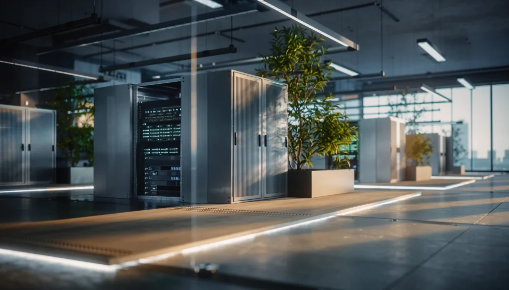 Tecnologia sostenible y beneficios ambientales para empresas